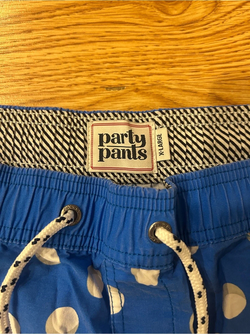 Men’s Party Pants Swim Shorts size XL NWT